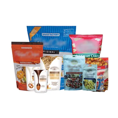 MULTILAYER FILM POUCHES WITH ZIPLOCK