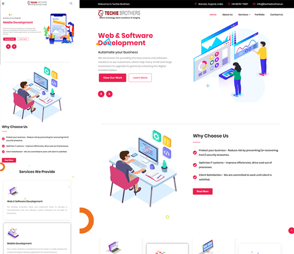 Techie Brothers Project