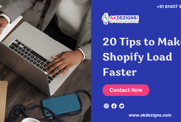 20 Tips to Make Shopify Load Faster