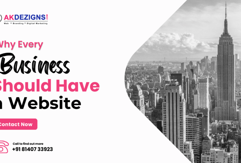 Why Every Business Should Have a Website